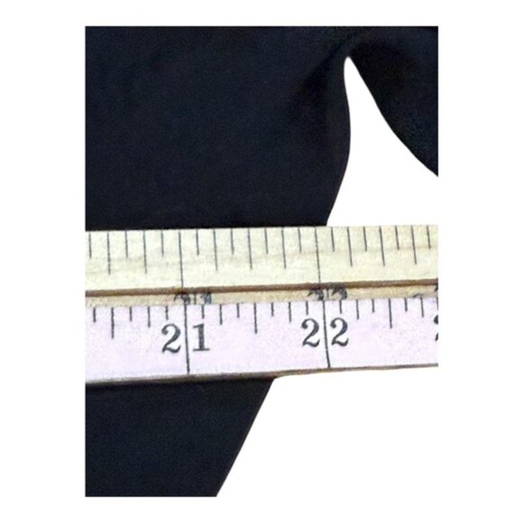 Forever 21 Plus Top Womens 1X Purple Black Long Sleeve Boho Peasant Blouse Tie - Picture 4 of 7